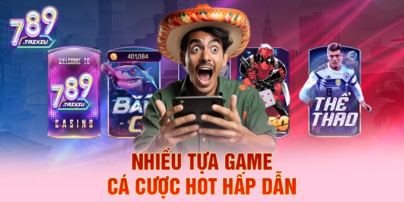 Đa dạng trò chơi cá cược tại kubet88